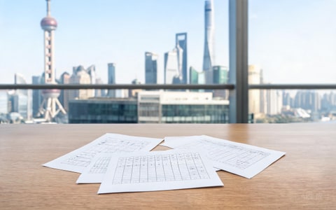上海居转户社保个税匹配相关材料示意