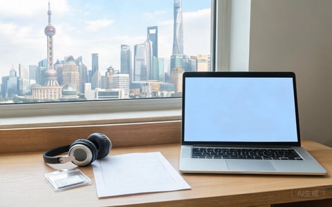 上海普通话测试报名备考场景示意图