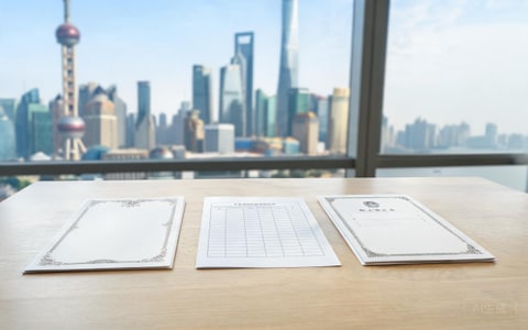 上海居转户中级职称相关申请材料示意