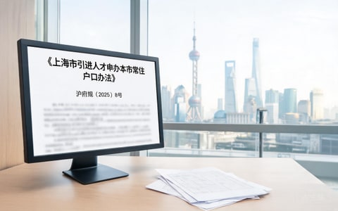 2026年上海人才引进落户现行政策依据说明